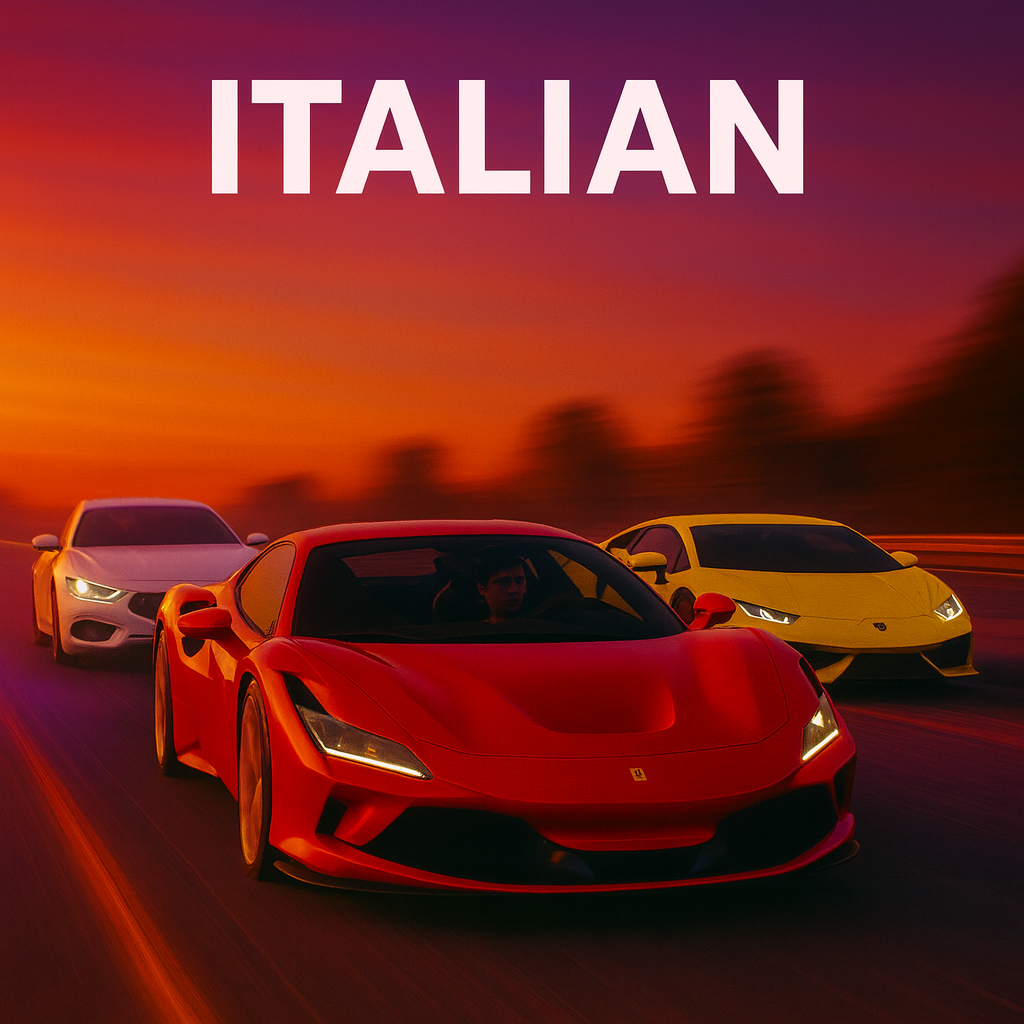 Italian's single stickers