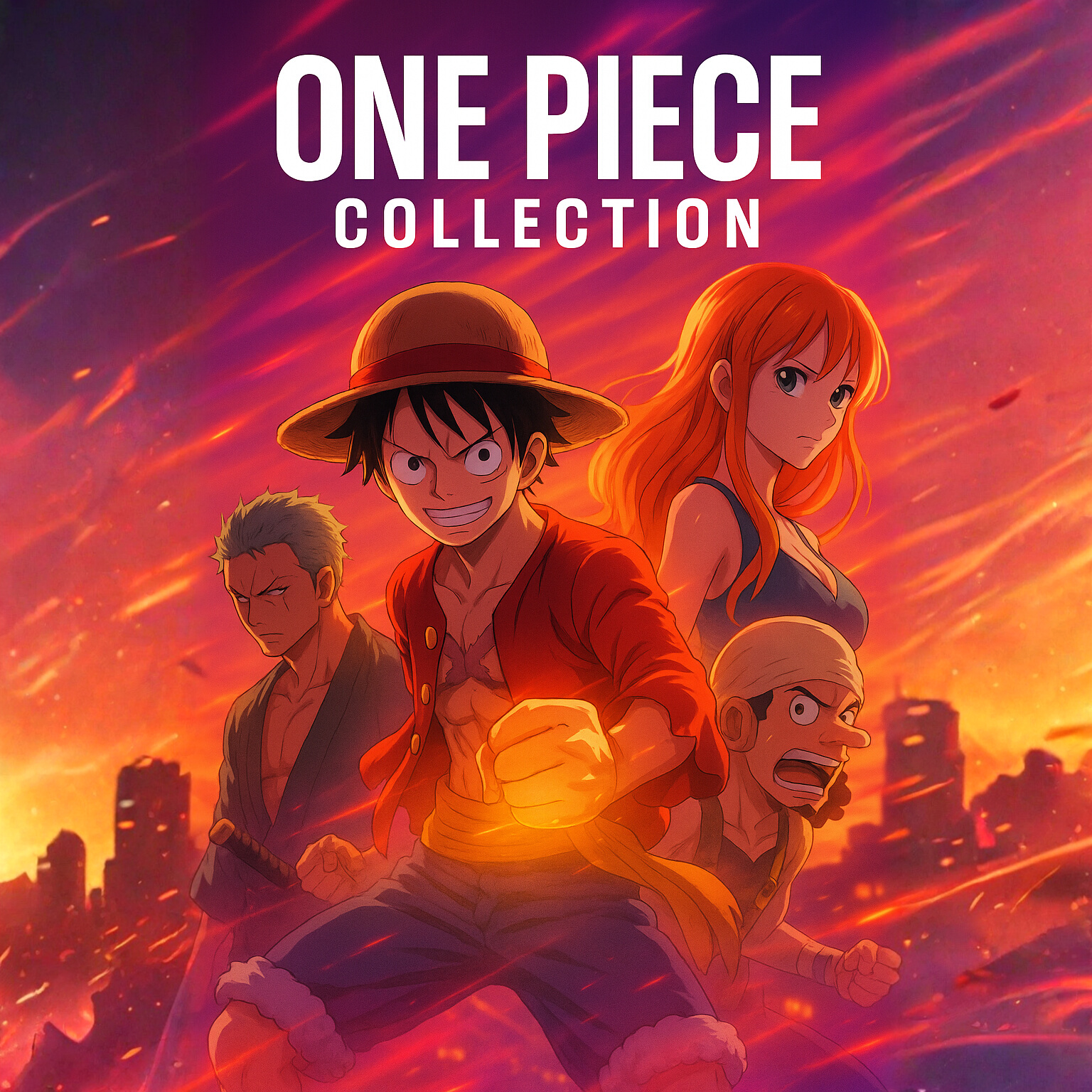 One Piece's sheet stickers