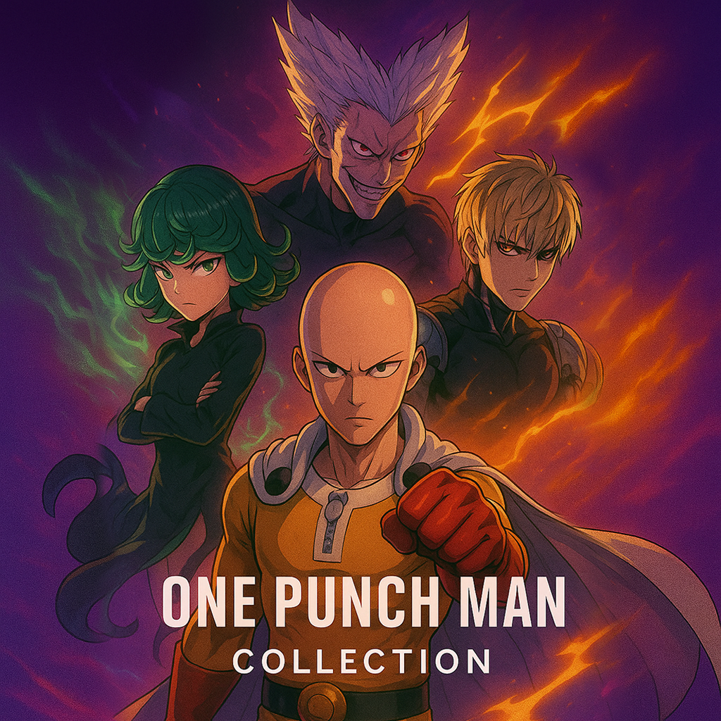 One Punch Man's single stickers