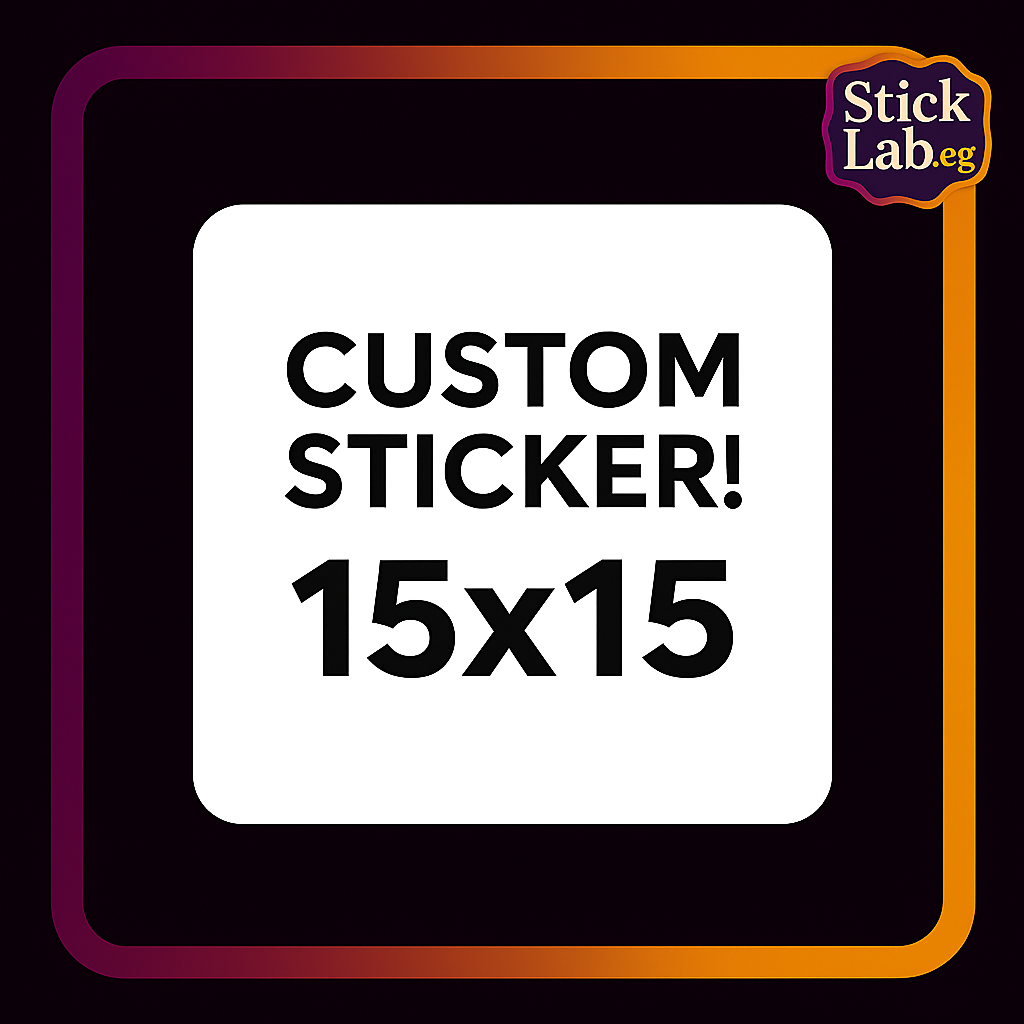 Custome single sticker